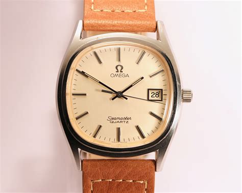 mens omega seamaster quartz|omega seamaster quartz vintage value.